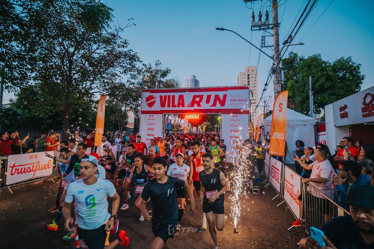 Corredor durante a Vila Run Experience, cobertura exclusiva TRI-Z SPORTS